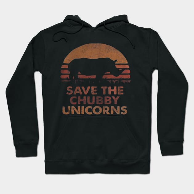 Save The Chubby Unicorns Costume Gift Hoodie by Ohooha